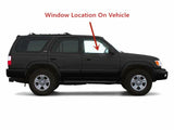 Passenger Right Side Front Door Window Door Glass Compatible with Toyota 4Runner 4 Door SUV 1996-2002 Models