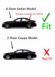 Heated Back Window Back Glass Compatible with Mercedes Benz C250 C300 C350 C63AMG 4 Door Sedan 2012-2014 Models