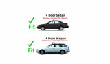 Driver Left Side Front Door Window Door Glass Compatible with Toyota Corolla 1993-1997 Models