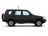 Passenger Right Side Rear Door Window Door Glass Compatible with Honda CR-V 1997-2001 Models