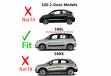 Driver Left Side Rear Door Window Door Glass Compatible with Fiat/Chrysler 500L 2014-2021 Models