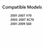 Driver Left Side Front Door Window Door Glass Compatible with Volvo S60 2001-2009 Models/Volvo XC70 V70 2001-2007 Models