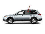 Factory Privacy Tinted Tempered Driver Left Side Rear Door Window Door Glass Compatible with Subaru Outback 4 Door Wagon 2010-2014 Models