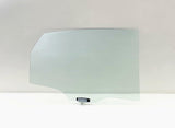 Passenger Right Side Rear Door Window Door Glass Compatible with Hyundai Elantra 4 Door Sedan 2007-2010 Models