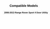 Driver Left Side Front Door Window Door Glass Compatible with Land Rover Range Rover Sport 2006-2013 Models