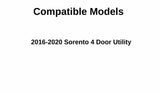 Laminated Driver Left Side Front Door Window Door Glass Compatible with Kia Sorento 2016-2020 Models