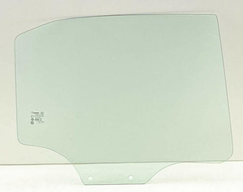 Passenger Right Side Rear Door Window Door Glass Compatible with Mitsubishi Mirage 4 Door Sedan 1997-2001 Models