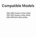 Passenger Right Side Front Door Window Compatible with Isuzu Trooper 1992-2002 /Compatible with Acura SLX 1996-1999 Models
