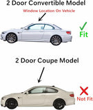 OEM Driver Left Side Door Window Door Glass Compatible with BMW 328i 335i 335is M3 2 Door Convertible 2007-2013 Models