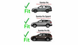 Driver Left Side Front Door Window Door Glass Compatible with Hyundai Santa Fe 2013-2018 Models / Santa Fe Sport 2013-2018 Models / Santa Fe XL 2019 Models