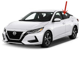 Driver Left Side Rear Door Window Door Glass Compatible with Nissan Sentra 2020-2024 Models