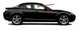 Passenger Right Side Front Door Window Door Glass Compatible with Mazda RX8 2 Door Coupe 2004-2008 Models