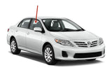 Passenger Right Side Front Door Window Door Glass Compatible with Toyota Corolla 4 Door Sedan 2009-2013 USA Built Models