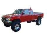 3 Holes Movable Driver Left Side Quarter Window Quarter Glass Compatible with Toyota Pickup 2 Door Extended Cab 1989-1995 Models