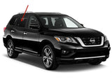 Passenger Right Side Rear Door Window Door Glass Compatible with Nissan Pathfinder 2013-2020 Models