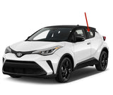 Driver Left Side Rear Door Window Door Glass Compatible with Toyota C-HR 2018-2022 Models