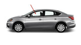 Driver Left Side Front Door Window Door Glass Compatible with Nissan Sentra 4 Door Sedan 2013-2019 Models