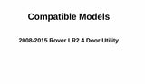 Passenger Right Side Front Door Window Door Glass Compatible with Land Rover LR2 2008-2015 Models