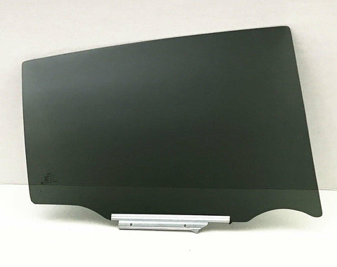 Passenger Right Side Rear Door Window Door Glass w/Metal Attachment Compatible with Toyota RAV4 2013-2018 Models