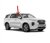 Laminated Passenger Right Side Front Door Window Door Glass Compatible with Hyundai Palisade 2020-2025 Models