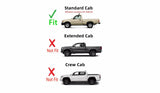 Driver Left Side Door Window Door Glass Compatible with Toyota Tacoma Pickup 2 Door Standard Cab 2005-2014 Models