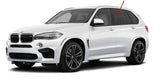 Driver Left Side Rear Door Window Door Glass Compatible with BMW X5 2014-2018 Models