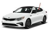 Driver Left Side Rear Door Window Door Glass Compatible with Kia Optima 2016-2020 / Optima Hybrid 2017-2020 Models