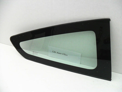 Passenger Right Side Quarter Window Quarter Glass W/ Gasket Compatible with Honda Civic 2 Door Coupe 2012-2015 Models