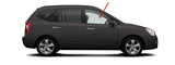 Passenger Right Side Front Door Window Door Glass Compatible with Kia Rondo 2007-2011 Models