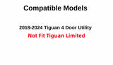 Passenger Right Side Front Door Window Door Glass Compatible with Volkswagen Tiguan 2018-2024 Models (Not For Limited Models)