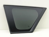 Black Moulding Driver Left Side Quarter Window Quarter Glass Compatible with Mitsubishi Outlander 2007-2013 Models