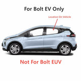 Tempered Driver Left Side Rear Door Window Door Glass Compatible with Chevrolet Bolt EV 2017-2023 Models (Not For Bolt EUV)