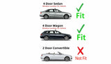 OEM Passenger Right Side Front Door Window Door Glass Compatible with Audi A4 S4 RS4 2009-2016 4 Door Model