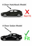 Driver Left Side Rear Vent Window Vent Glass Compatible With Mazda 3 4-Door Sedan 2019-2026 Models