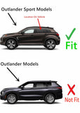 Driver Left Side Rear Door Window Door Glass Compatible with Mitsubishi Outlander Sport 2011-2025 Models