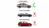 Passenger Right Side Front Door Window Door Glass Compatible with Audi A3 / S3 4 Door Sedan 2015-2020 Models