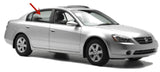 Passenger Right Side Rear Door Window Door Glass Compatible with Nissan Altima 4 Door Sedan 2002-2006 Models
