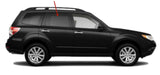 Passenger Right Side Rear Door Window Door Glass Compatible with Subaru Forester 2009-2013 Models