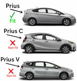 Passenger Right Side Rear Door Window Door Glass Compatible with Toyota Prius 4 Door Hatchback 2010-2015 Models