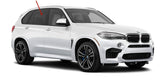 Passenger Right Side Rear Door Window Door Glass Compatible with BMW X5 2014-2018 Models