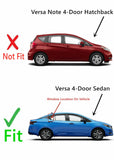 Passenger Right Side Rear Vent Glass Vent Window Compatible with Nissan Versa 4 Door Sedan 2012-2019 Models