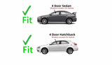 Driver Left Side Front Door Window Door Glass Compatible with Mitsubishi Lancer 2008-2018 Models