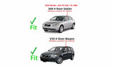 Driver Left Side Front Door Window Door Glass Compatible with Volvo S40 2.4L Eng & 2.5L Eng 2004 Models / S40 & V50 2005-2011 Models