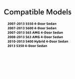 Tempered Passenger Right Side Front Door Window Door Glass Compatible with Mercedes Benz S350 S400 S550 S600 S63AMG S65AMG 2007-2013 Models