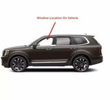 Laminated Driver Left Side Front Door Window Glass Compatible with Kia Telluride 2020-2025 Models