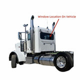 Back Window Back Glass Compatible with Navistar 4000/4100/4200/4300/4000/7000/8000/CXT/Dura Star/MXT/Pro Star/RXT/Terra Star/Tran Star/Work Star Models
