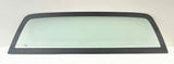 Non-Heated Stationary Clear Back Window Back Glass Compatible with Dodge/Ram Dakota & Mitsubishi Raider 2005-2011 Pickups Models