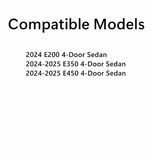 Heated Rear Back Window Back Glass Compatible with Mercedes Benz E-Class E200 E350 E450 E53AMG 4-Door Sedan 2024-2025 Models