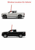 Tempered Driver Left Side Front Door Window Glass Compatible with Toyota Tacoma Pickup 2024-2026 Models