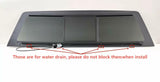 Power Style Back Slider Window Back Glass Compatible with GMC Sierra & Cherolet Silverado 1500 2011-2013 / 2500 2011-2014 / 3500 2011-2014 Models